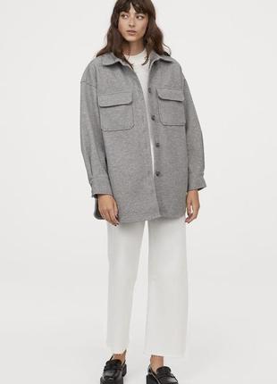 Куртка рубашка h&m