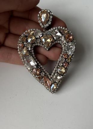 Сережки swarovski