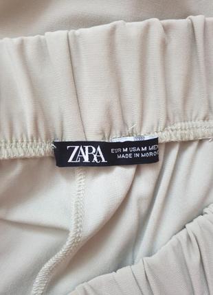 Женские брюки, штаны оливкового коляска zara3 фото