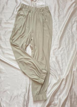 Женские брюки, штаны оливкового коляска zara2 фото