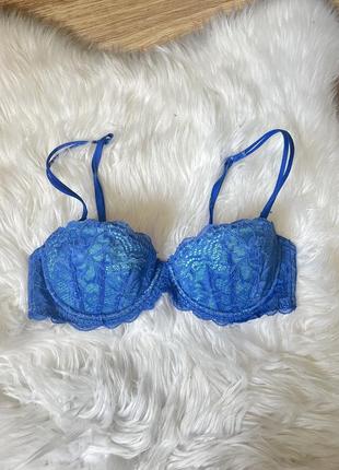Бюстгальтер кружный сетевой victoria secret pink.