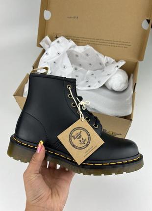 Черевики dr. martens 101 vegan black felix rub off 23984001