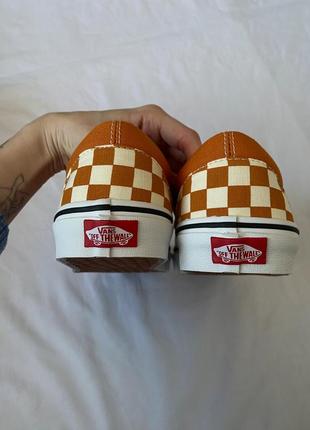 Vans checkerboard classic slip-on7 фото