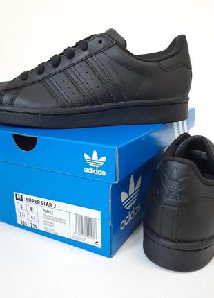 Оригінальні шкіряні кеди adidas superstar / fu7713