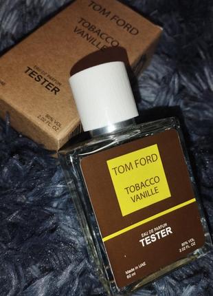 Tom ford tobacco vanilletester 60 ml, том форд тобакко ваніль