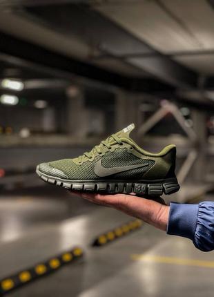 Чоловічі кросівки nike free run 3.0 khaki