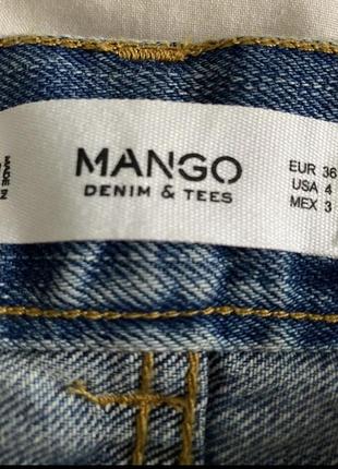 Джинсы от бренда mango denim & tees3 фото