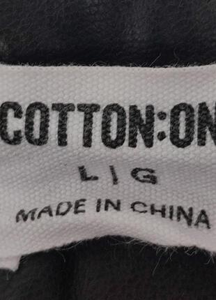 Качественная короткая юбка из мягкой экокожи l р cotton on3 фото