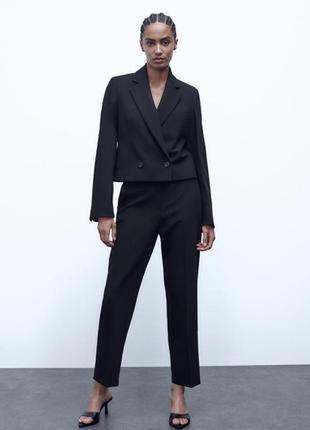 Брюки черные zara