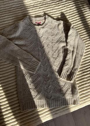 Светр | теплий в’язаний светр