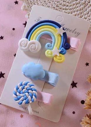 Заколки для волосся з декором