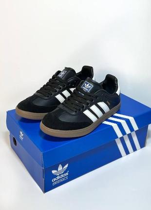 Кроссовки adidas samba черные, кроссовки адидас самба кожаные осенние, кеды adidas samba