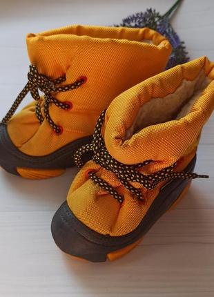 Зимние сапоги ботинки унисекс подойдет как для девочки так и для хоглопчика