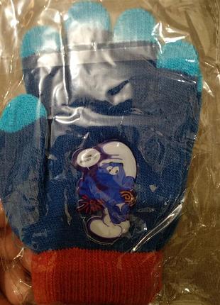 Рукавички smurf