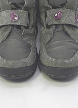 Детские замшевые ботинки ricosta р. 293 фото