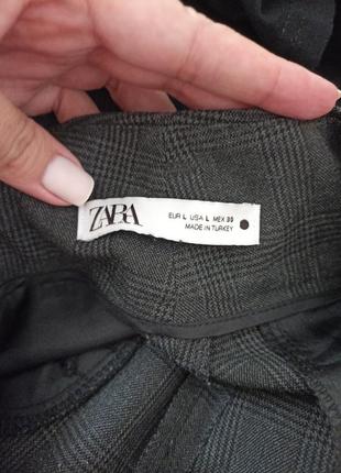 Брюки на высокой посадке от zara,p. l3 фото