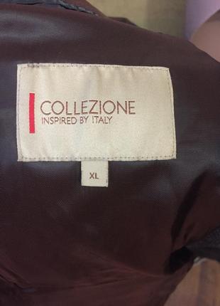 Вовняне пальто в рубчик collezione 50 р. італія.7 фото