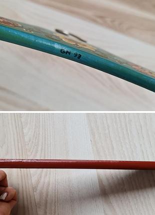 Деревянная вешалка вешалка винтажный деревянный тремпель расписан коллекционный...