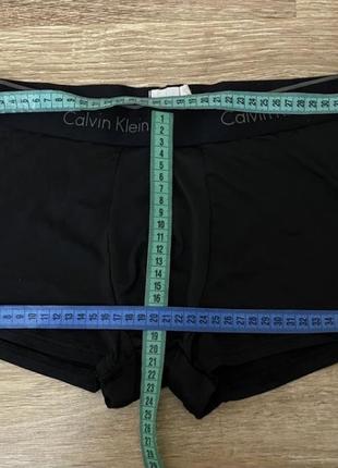 Классные, трусы боксерки, мужские, коттоновые, черного цвета, от дорогого бренда: calvin klein 👌4 фото