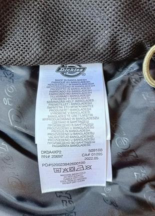 Куртка пуховик dickies. нова оригінал7 фото