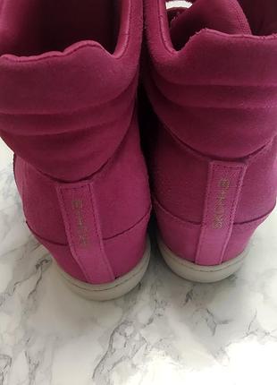 Сникерсы из натуральной замши skch+3 by skechers