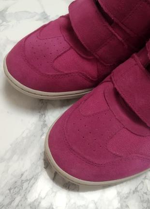 Сникерсы из натуральной замши skch+3 by skechers