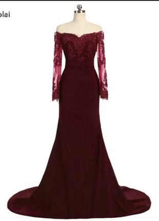 Сукня жіноча вечірня дизайнерська максі