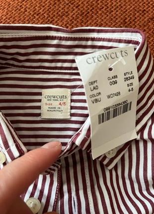 Рубашка сорочка для хлопчика j.crew 116 см3 фото