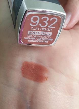 Maybelline color sensational matte матовая помада8 фото