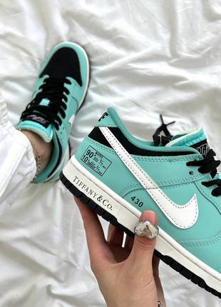 👟 кроссовки nike sb dunk low tiffany / наложка bs👟4 фото