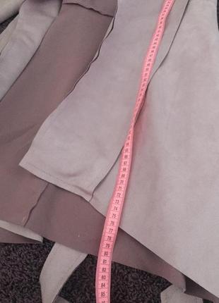 Нежно розовый тренч, пальто, накидка, кардиган6 фото