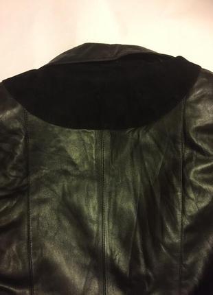 Куртка женская натуральная кожа новая размер м 46-48 турция10 фото