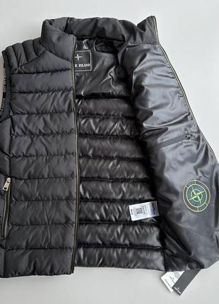 Мужской жилет stone island2 фото