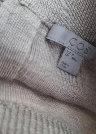 Cos кофта 100%шерсть 6