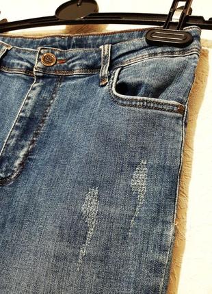 Lovest турецкие джинсы бойфренды синие зауженные слимы denim женские высокая посадка р28 44-463 фото