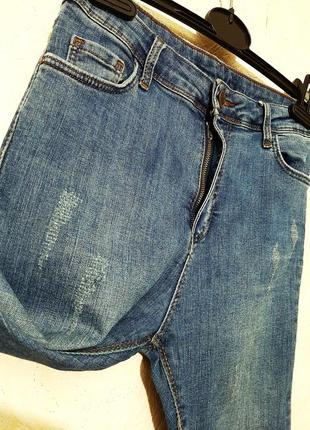 Lovest турецкие джинсы бойфренды синие зауженные слимы denim женские высокая посадка р28 44-464 фото