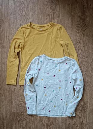 2шт. лонгслив для девочки h&amp;m