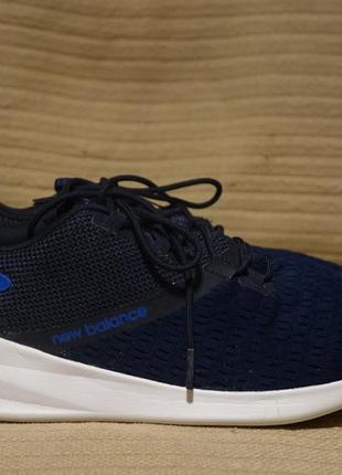 Легкие темно-синие дышащие беговые кроссовки new balance mdrnrg1 45 р.( 28,5 см.)