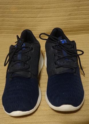 Легкие темно-синие дышащие беговые кроссовки new balance mdrnrg1 45 р.( 28,5 см.)2 фото