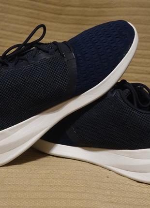 Легкие темно-синие дышащие беговые кроссовки new balance mdrnrg1 45 р.( 28,5 см.)6 фото