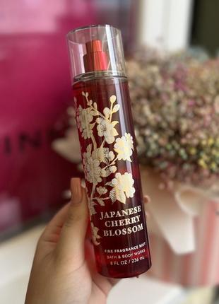 Распил спрея bath and body works japanese cherry blossom оригинал 10мл, 30мл