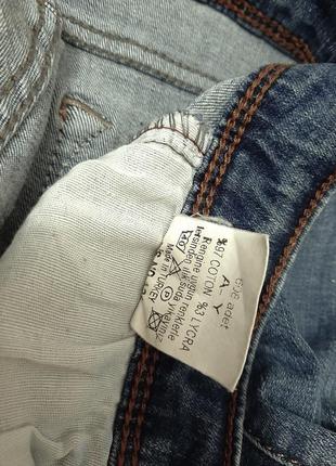 Lovest турецкие джинсы бойфренды синие зауженные слимы denim женские высокая посадка р28 44-469 фото