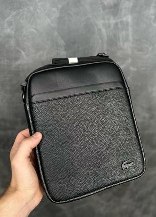 Мужская сумка на плече lacoste лакоста барсетка