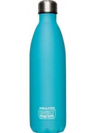 Фляга sea to summit soda insulated bottle pas blue 750 мл, голубой