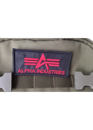 Патчи наклейки шеврон alpha industries3 фото