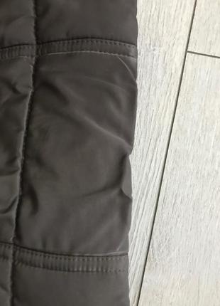 Оливковая куртка / пальто jasper conran з капюшоном, размер 38 / м / 46 / 10, осень / зима6 фото
