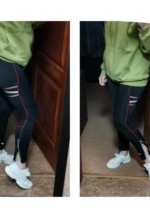 Inoc тайтсы спортивные штаны леггинсы лосины для фитнеса беговые3 фото