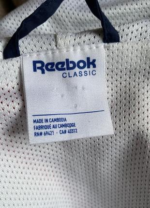 Куртка штормівка вітровка спортивна reebok колорблок10 фото