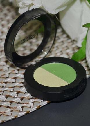 Тіні для повік матові подвійні gosh matt duo eye shadow1 фото