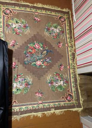 Ковер гобелен вышитый крестиком ручная работа